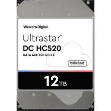 WD Ultrastar DC HC520 12TB 3.5 SAS HDD, 0F29532, HUH721212AL5204