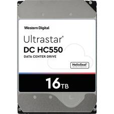 WD Ultrastar DC HC550 16TB 3.5 SAS HDD, 0F38356, WUH721816AL5201