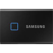 Samsung T7 Touch 500GB USB-C External SSD - Black