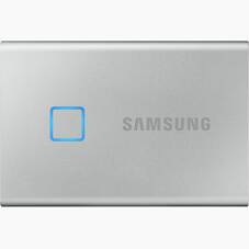 Samsung T7 Touch 500GB USB-C External SSD - Silver