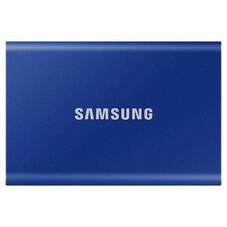 Samsung 500GB T7 USB-C 10Gbps External SSD - Blue