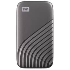 WD My Passport 500GB USB-C External Portable SSD (Grey)