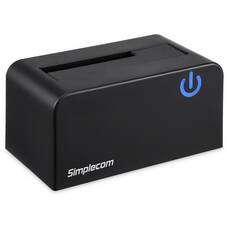 Simplecom SD326 USB 3.0 Single Bay SATA HDD Docking Station (Black)