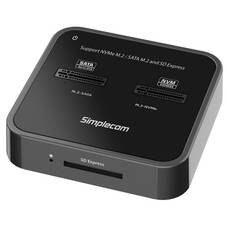 Simplecom SD530 USB-C/A Dual Bay NVMe / SATA M.2 SSD Docking Station