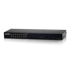 ATEN 16-Port Cat 5 KVM over IP Switch with Daisy-Chain Port