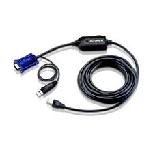 Aten KVM Cable Adapter with RJ45 Male 4.5M cable to VGA USB