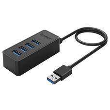 Orico 4 Port USB 3.0 HUB with Micro B Power Port, Black
