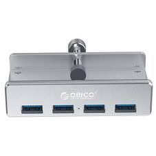 Orico 4 Port USB3.0 Clip-type HUB Silver