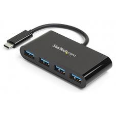 StarTech 4 Port USB 3.0 Hub, USB-C to 4x USB-A 3.0