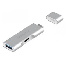 mBeat Attache Duo USB-C Adapter, USB-C Male to USB-A Female