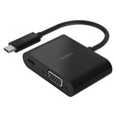 Belkin USB-C TO VGA Adapter with 60W Power Delivery