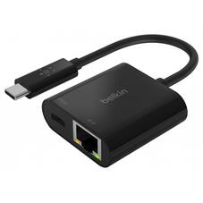 Belkin USB-C to Gigabit Ethernet Adapter with 60W Power Delivery