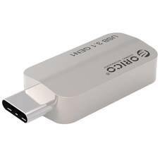 Orico USB-C to USB-A Charger Sync OTG Adapter, Silver