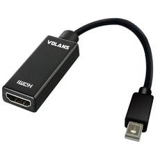 Volans Mini DisplayPort to HDMI Male to Female Converter