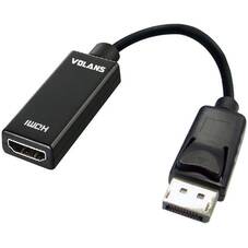 Volans DisplayPort to HDMI Converter - Supports 4K