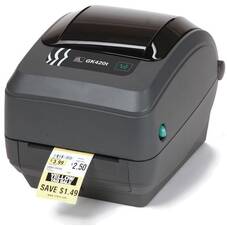 Zebra GK420 Thermal Transfer Barcode Label Printer