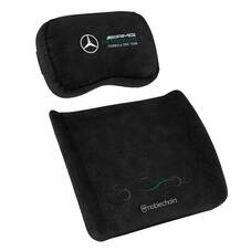 noblechairs Memory Foam Pillow Set Mercedes-AMG Petronas Formula 1 Ed