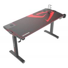 Eureka Ergonomic EGD-S62B RGB Height Adjustable Gaming Desk - Black