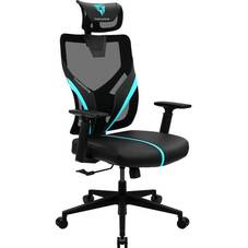 ThunderX3 YAMA1 Ergonomic Mesh Office/Gaming Chair - Black/Cyan