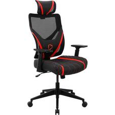 ONEX GE300 Breathable Ergonomic Gaming Chair - Black/Red