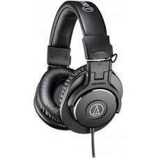 Audio-Technica ATH-M30X Professional Studio Headphones, Black