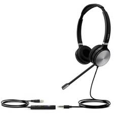 Yealink UH36 Stereo Wideband Noise Cancelling Headset - USB / 3.5mm