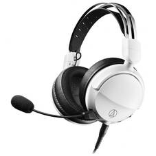 Audio-Technica ATH-GL3 Closed Back High-Fidelity Gaming Headset White