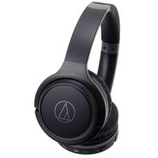 Audio-Technica ATH-S200BT Wireless Over-Ear Headphones, Black