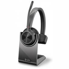 Poly Voyager 4310 UC Bluetooth Headset with Charge Stand, USB-A