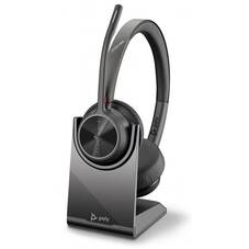 Poly Voyager 4320 UC USB-A Stereo Bluetooth Headset with Charge Stand