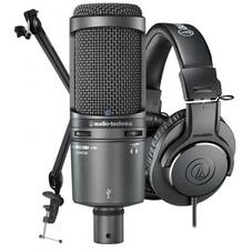 Audio-Technica Creator Pack Pro - AT2020USB+ Condenser USB Microphone,