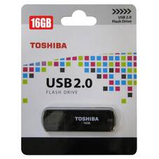 TOSHIBA MN02 16GB USB 2.0 DRIVE - BLACK