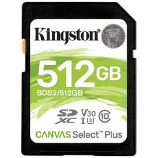 Kingston Canvas Select Plus 512GB SD Card