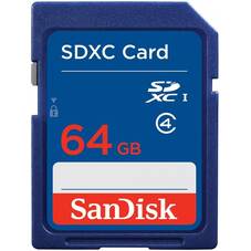 SanDisk SDSDB-064G-B35 64GB Class 4 SDXC Flash Memory Card