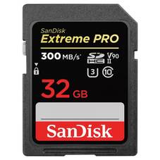 SanDisk 32GB Extreme Pro SDHC Card