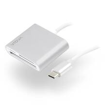 Alogic USB-C Multi Card Reader, Micro SD, SD and Compact Flash