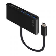 Alogic USB-C to Multi Card Reader 3 Port USB Hub - VROVA Series