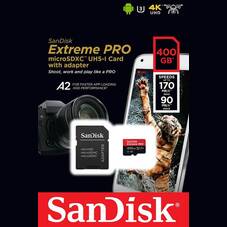SanDisk Extreme Pro microSDXC 400GB SD Card