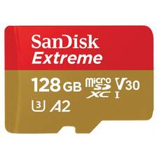 SanDisk SDSQXA1-128G-GN6AA 128GB Extreme microSDXC Card