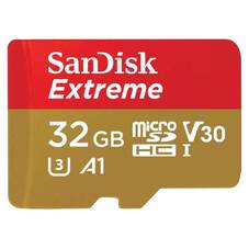 SanDisk SDSQXAF-032G-GN6AA Extreme 32GB microSDHC Card
