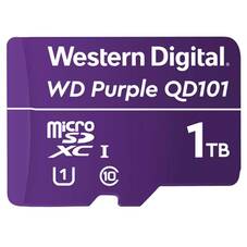 WD WDD100T1P0C Purple 1TB Surveillance 24/7 MicroSDXC Card
