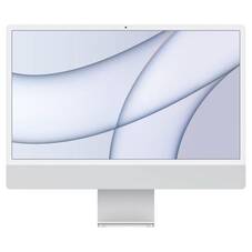 Apple iMac 24inch 256GB M1 7-core GPU All-in-One PC, Silver