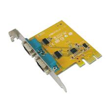 Sunix SER6437A PCIE 2-Port Serial RS-232 (DB9M) Card